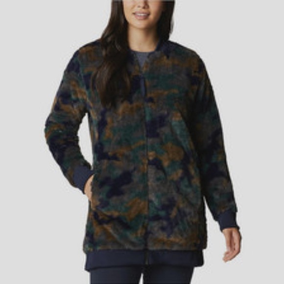 Columbia Jackets & Blazers - Columbia Women's Multicolor Teddy Jacket